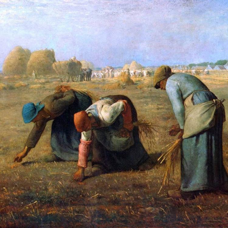  Jean-Francois Millet The Gleaners - Hand Painted Oil Painting